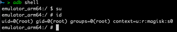 adb shell
